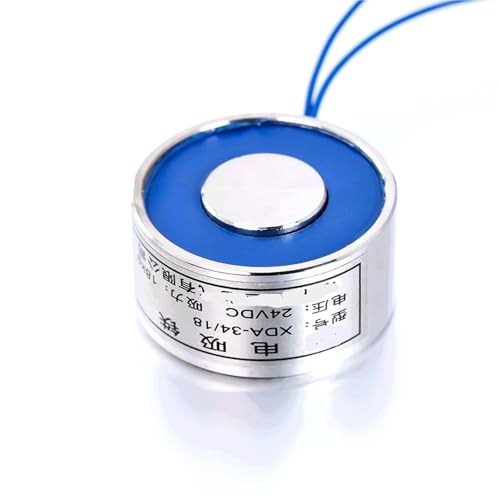 Électroaimant de levage 8 kg puissant ventouse solénoïde compacte 24V - 2