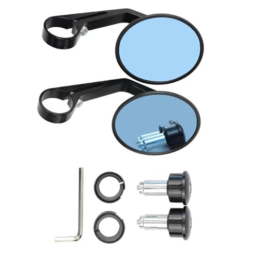 �o�C�N�p�[�c �I�[�g�o�C�~���[�n���h���o�[�o�b�N�~���[ �ɓK������X�Y�L GSX1300K GSR400 GSR600 SFV650 SKY250 400 AN250 AN400 AN650 M109R C109 C50 VZR1800(Black)