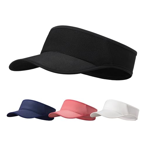 SAITAG Visor Cap Sonnenhut Sonnenschild Unisex, Mode Sonnenblende...