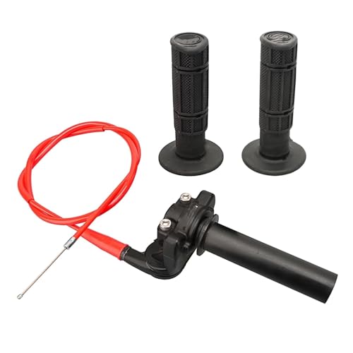 Poignée d'accélérateur de moto 22mm accessoires motocross guidon câble