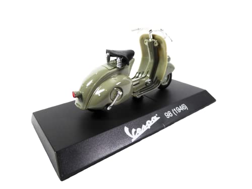 OPO 10 - Collection miniature scooter 1/18 compatible with Piaggio Vespa 98 Del gray - 1946 - Ves0005, Grey - Image 3