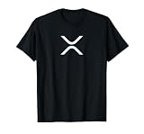 XRP Logo Merch Cryptocurrency Crypto Currency Merchandise T-Shirt, Men, Black, 3X-Large