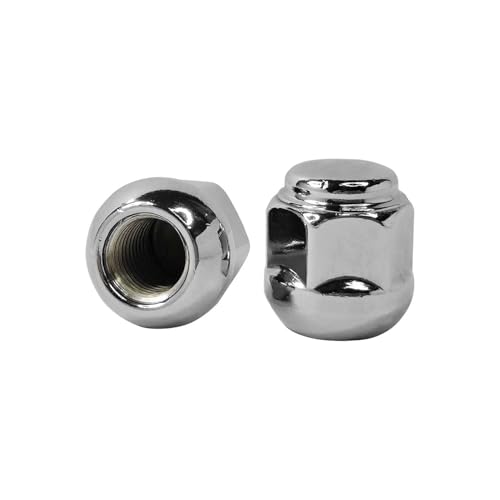 Image of 5PCS M12x1.5 Chrome Wheel Lug Nut Compatible with Honda Accord Civic City CR-V Fit HR-V Insight Element Prelude S2000 CR-Z Acura Legend Integra MDX ILX RSX TL TLX NSX