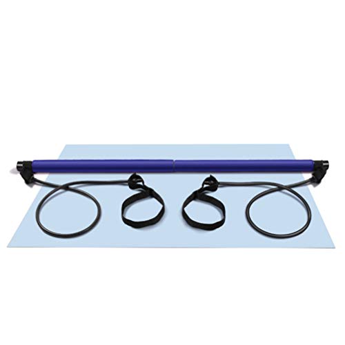 BESPORTBLE Yoga Exercise Pilates Bar Banda de longa resistência Band Trainer Fitness Rod Expander pa