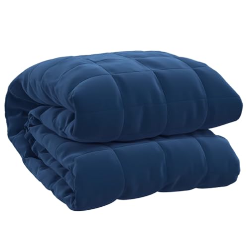 Couverture lestée contre l'anxiété et les insomnies 11 kg vidaXL