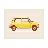 Trademark Fine Art Canvas Wall Art - Florent Bodart 'Mini Mr Beans' Wall Art for Living Room, Bedroom, or Office Décor