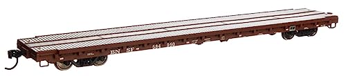 Walthers Mainline 910-5391 HO Scale 60' Pullman-Standard Flatcar - Ready to Run - BNSF #584950