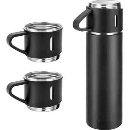 See full amazon price history chart for HAZEN Double Wall Stainless Steel Thermo 500Ml Vacuum Insulated Bottle Water Flask Gift Set With Two Cups Hot & Cold | Assorted Color | Diwali Gifts For Employees | Corporate Gift Items HAZEN Double Wall Stainless Steel Thermo 500Ml Vacuum Insulated Bottle Water Flask Gift Set With Two Cups Hot & Cold | Assorted Color | Diwali Gifts For Employees | Corporate Gift Items (B0CLDQGPRP) Amazon Price History, Amazon Price Tracker