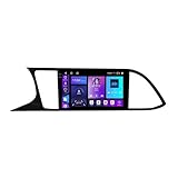 【Compatibilidad de audio para automóvil】Esta radio para automóvil de 2 DIN viene con una pantalla táctil de 9 pulgadas, compatible con el audio del automóvil para Seat Leon 3 MK3 2012-2020, equipada con el sistema operativo Android 15.0, plug and play, se proporcionan todos los cables necesarios, fácil de instalar, no es necesario cortar ningún cable, viene con un marco (envíenos el modelo / año / tamaño / consola central de su vehículo después de la compra)