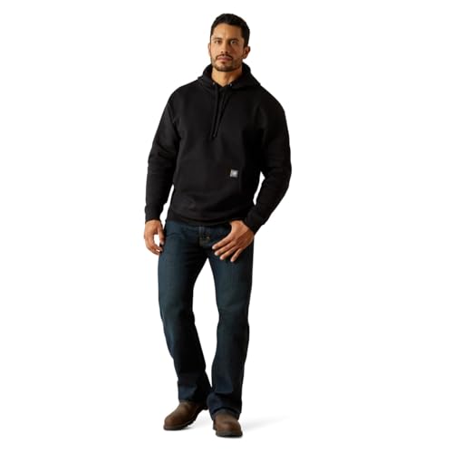 ARIAT Men's Rebar Workman Bare Knuckle Hoodie3