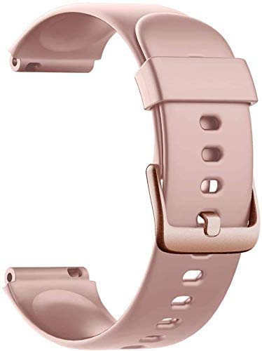 Fitpolo Bracelet de rechange pour montre connectée ID205L/ID205U/ID205S Rose Cover