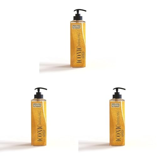 Iconic Gold Peeling Etkili Premium Sıvı Sabun - 450 ml (3 paketi)