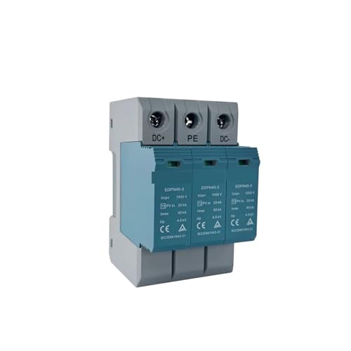 Parafoudre Solaire SPD T2 3P protecteur de surtension DC 1000V pour onduleur