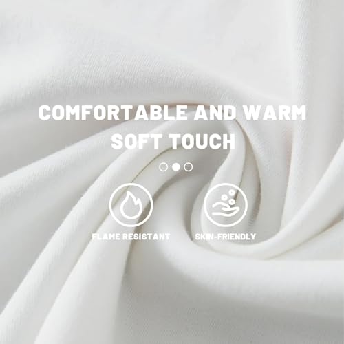 Image of FR Face Mask for Men - Fire Resistant Balaclava Welding Head Cover, 100% Cotton Full Face Hood & Neck Protector