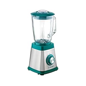 Blender – Glazen kan – Vermogen 1000 W – 4 snelheden – 6 RVS messen – Capaciteit: 1,5 l Kubo