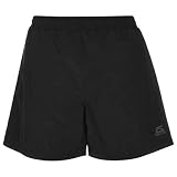 Slazenger Herren Badeshorts Sommer Strand Schwimmen Shorts Bermuda Kurze Hose Schwarz XXXX Large