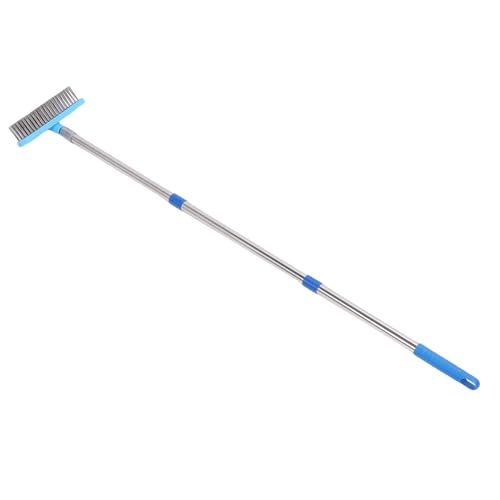 Brosse de nettoyage en acier pour redonner de l'éclat aux terrasses et allées