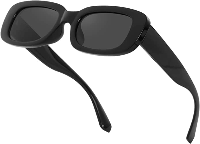 Rectangle Sunglasses for Women Retro Fashion Sunglasses UV 400 Protection Square Frame Eyewear-image-10