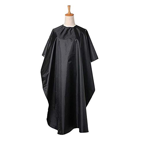ZEEREE Chal negro para adultos, hombres, mujeres, niños, abrigo de corte de pelo