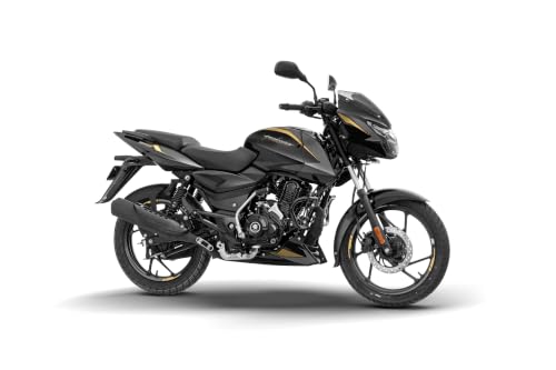 Image of Bajaj Pulsar 125 Disc C&G Split Seat Ebony Black Gold DKL Booking for Ex-Showroom Price