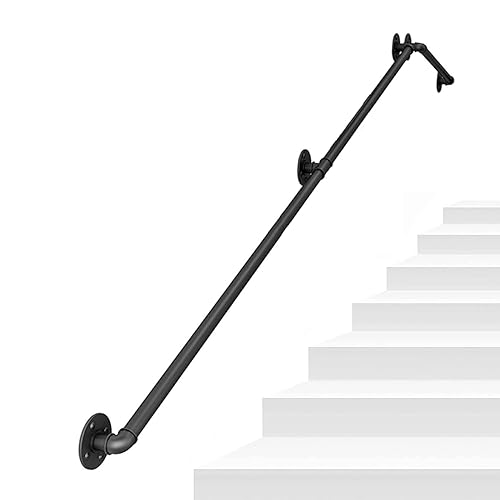 Rampes d'escalier murales vintage et antidérapantes pour intérieur et extérieur