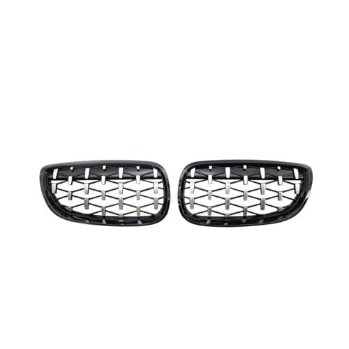 Parrilla delantera para BMW Serie 3 E92 E93 Coupé en color negro brillante