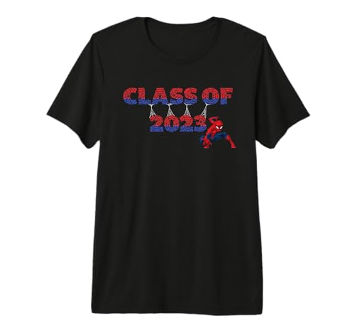 T-shirt Spider-Man Class of 2023 Graduation en coton imprimé Marvel