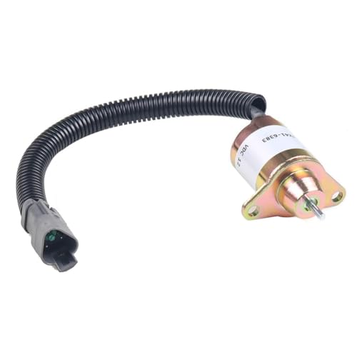 Électrovanne d'arrêt TK41-6383 12V solénoïde d'extinction Yanmar