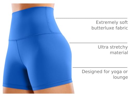 Image of CRZ YOGA Butterluxe Biker Shorts 4 inch | Extremely Soft, Gentle Compression, Yoga, High Waisted, for Women