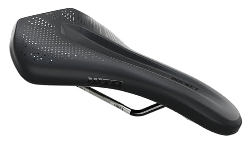 WTB Rocket Selle de VTT électrique avec Rail en Titane, Base Fusion Form et Rembourrage épais pour Toutes Les journées avec poignée intégrée