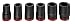 Produktbild Bosch Professional 6tlg. Steckschlüsseleinsätze-Set mit 1"-Innenvierkantaufnahme für Sechskantschraubenn (Länge: 110 mm)