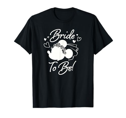 Disney Minnie Mouse Bride to Be Wedding Bridal Bachelorette T-Shirt