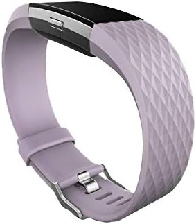 ZEROFIRE Bands Compatible for Fitbit Charge 2, Replacement Adjustable Sport Bands for Charge 2 Heart Rate Fitness Wristbands, Women Men, Small and Large