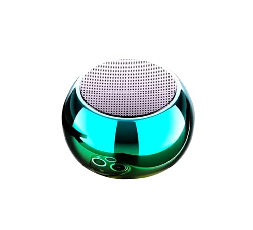 Image of Round Mini Speaker Boost 4 Colourful Wireless Bluetooth Speaker, Mini Electroplating Round Steel, Random Colour (Pack of 1)