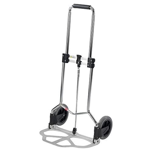 Aluminium Transportkarre, handlich und leicht zusammenklappbare Sackkarre bis 80kg Tragkraft Cover