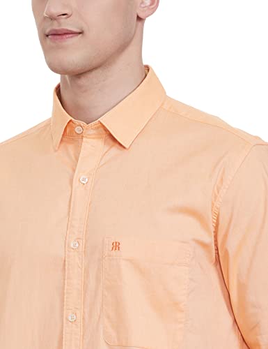 Image of Raymond Men's Solid Slim Fit Shirt