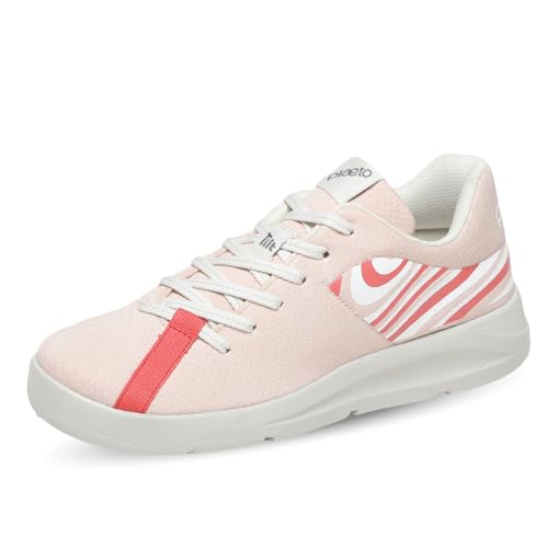 Image of Plaeto Women's Coast Multiplay Sports Shoes| Lightweight Shoes with Breathable Air Mesh | Floease Cushioning for Lasting Comfort