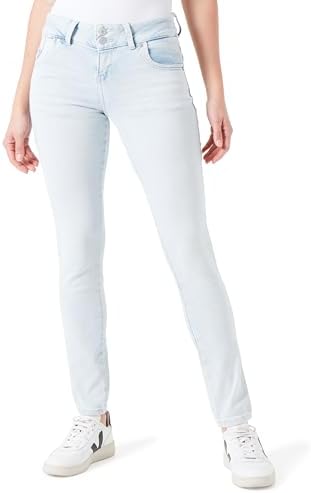 LTB Jeans - Dames - Molly - MID Waist - Slim Fit Jeans - Broek, Yule Wash 52214, 29W / 32L