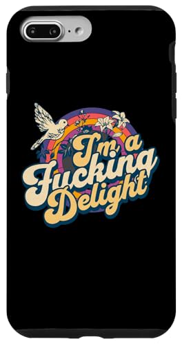 I'm A F-ing Delight ���g���A�_���g���ӋC�Ȍ��t�f�U�C�� �X�}�z�P�[�X iPhone 7 Plus/8 Plus �p