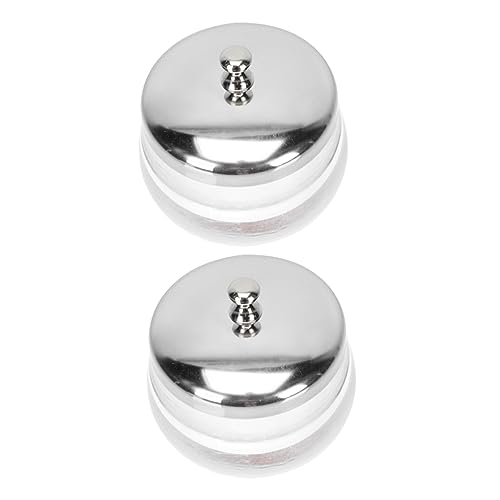 Vasos de vidrio para removedor de esmalte de uñas 2pcs miniatura 1