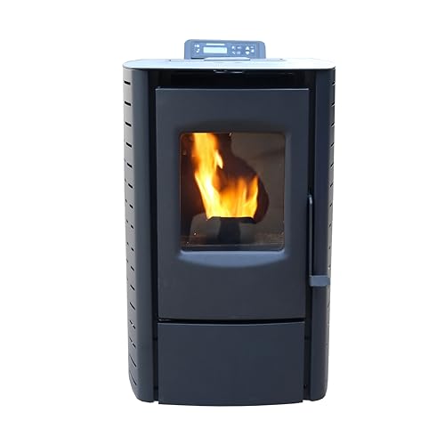 Canyon Lodge Mini Pellet Stove Heats up to 1200 Sq ft with 18 lb hopper