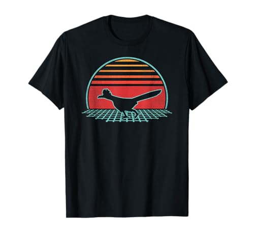 Roadrunner Lover Animal Retro Vintage 80s Style T-Shirt