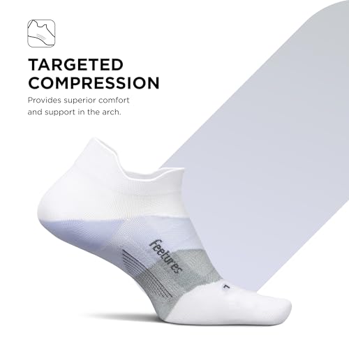 Feetures Elite Ultra Light Cushion Ankle Socks - Sport Sock with Targeted Compression3