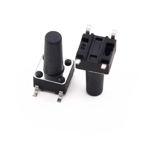 Interruptor de botón táctil ligero pulsador SMD 6x6x5mm microinterruptor tact switch 5
