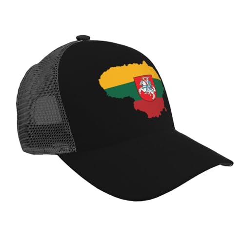 Lithuanian Flag Unisex Mesh Baseball Caps - Classic Adjustable Hat