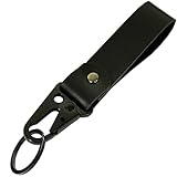 Miayaya Leather Keychain Universal Leather Key Chain Holder for Men and Women Anti-lost Car Key Hold