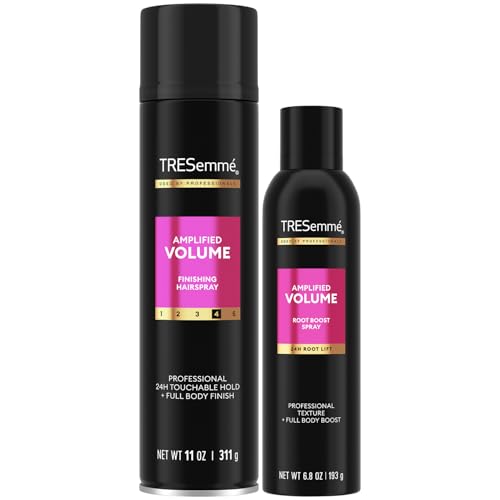 TRESemmé Amplified Volume Finishing Hairspray & Root Boost Spray ...
