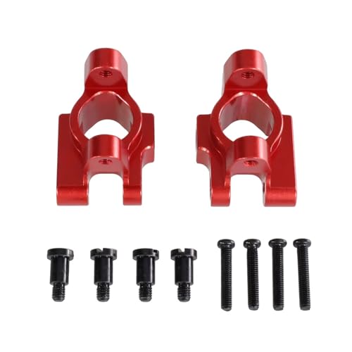 RC Juguetes Repuestos Pour MN128 MN86 MN86 G500 1/12 Voiture Télécommandée Métal Siège En Forme De C Pièces Et Accessoires De Mise À Niveau(Red)