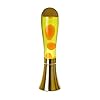 Balvi Lampe Lava Magma Couleur dorée Lampe avec Lave Originale et Amusante Article de déco Moderne Al