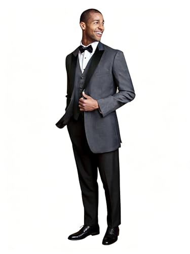 Veste boutonnée à revers en pointe Kromoc homme au design décontracté structuré